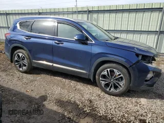 2020 Hyundai Santa Fe Limited with VIN 5NMS5CAA1LH144132, listed as a Copart auction lot 49504785 with 91,704 mi miles and Salvage Title. Bid and sale history available at carsss.com. Image 4.