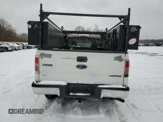 2010 Ford F-150 XL with VIN 1FTMF1EW9AKE40887, listed as a Copart auction lot 87595615 with 161,115 mi miles and Clean Title. Bid and sale history available at DreamBid. Image 6.