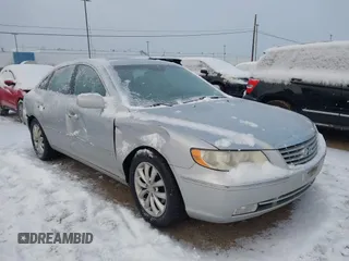 2006 Hyundai Azera SE with VIN KMHFC46F46A093575, listed as a IAAI auction lot 41259753 with 164,453 mi miles and . Bid and sale history available at DreamBid. Image 1.