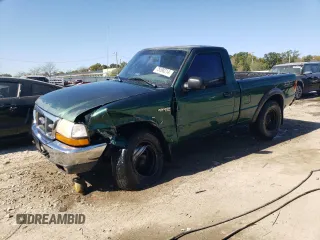 1999 Ford Ranger XLT with VIN 1FTYR11X7XTA88063, listed as a Copart auction lot 75098214 with 210,807 mi miles and Salvage title. Bid and sale history available at DreamBid. Image 1.