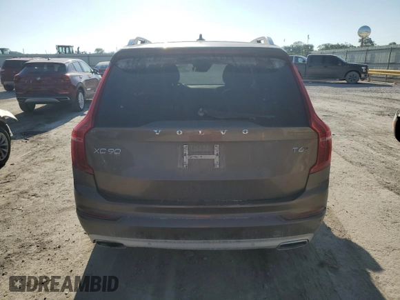 2016 Volvo XC90 T6 Momentum with VIN YV4A22PK0G1070827, listed as a Copart auction lot 56621275 with 70,575 mi miles and Salvage title. Bid and sale history available at DreamBid. Image 6.