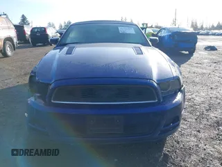 2014 Ford Mustang V6 with VIN 1ZVBP8EM2E5243069, listed as a IAAI auction lot 41725527 with 113,692 mi miles. Bid and sale history available at carsss.com. Image 13.