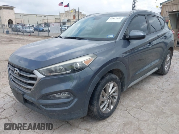 2018 Hyundai Tucson SEL with VIN KM8J33A48JU620843, listed as a IAAI auction lot 42117097 with 158,722 mi miles. Bid and sale history available at carsss.com. Image 2.