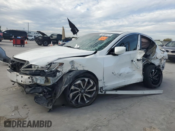 2017 Acura ILX w/Premium/A-SPEC Pkg with VIN 19UDE2F87HA000628, listed as a Copart auction lot 82683224 with 0 mi miles and Salvage Title. Bid and sale history available at carsss.com. Image 1.