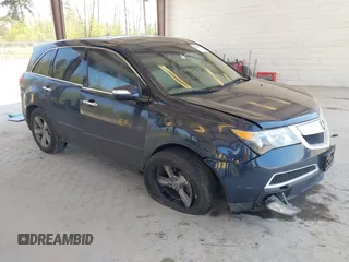 2011 Acura MDX with VIN 2HNYD2H22BH532772, listed as a IAAI auction lot 42109637 with 89,712 mi miles. Bid and sale history available at carsss.com. Image 1.