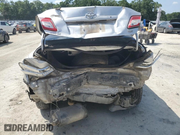 2011 Toyota Camry LE with VIN 4T1BF3EKXBU628707, listed as a Copart auction lot 54161405 with 196,731 mi miles and Salvage Title. Bid and sale history available at DreamBid. Image 6.