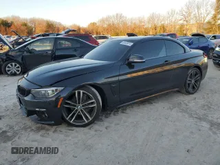 2019 BMW 4 Series 430i z VIN WBA4Z1C54KEE44511, wystawiony jako Copart lot #83420414 z przebiegiem 60 573 mil mil oraz Szkoda całkowita • Salvage title. Historia ofert i sprzedaży dostępna na DreamBid. Obrazek 1.