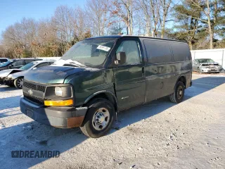 2004 Chevrolet Express Cargo Van with VIN 1GCGG25V841115584, listed as a Copart auction lot 88891785 with 0 mi miles and Clean Title. Bid and sale history available at carsss.com. Image 1.