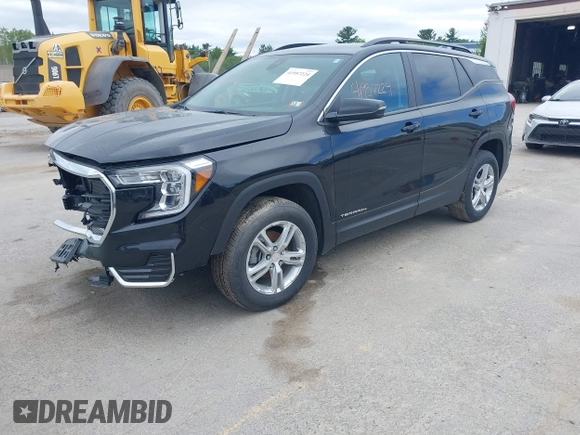 2023 GMC Terrain SLE with VIN 3GKALTEG0PL226446, listed as a IAAI auction lot 41957224 with 24,727 mi miles and . Bid and sale history available at DreamBid. Image 18.