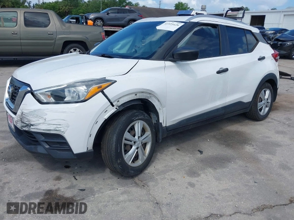 2019 Nissan Kicks SV with VIN 3N1CP5CUXKL518775, listed as a IAAI auction lot 41935426 with 37,822 mi miles and . Bid and sale history available at DreamBid. Image 18.