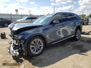2024 Mazda CX-90 3.3 Turbo Premium with VIN JM3KKDHD6R1178334, listed as a Copart auction lot 73065814 with 3,484 mi miles and Salvage Title. Bid and sale history available at carsss.com. Image 1.