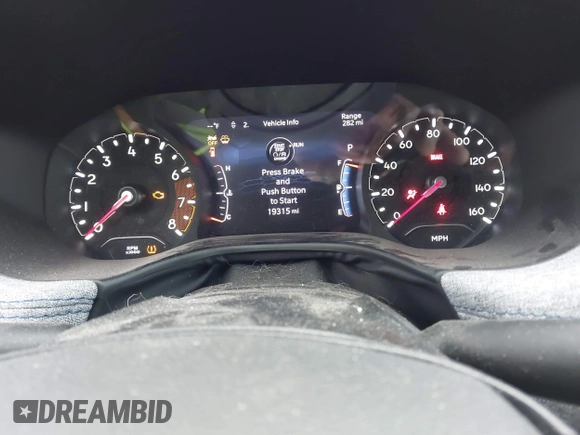 2023 Jeep Compass Sport with VIN 3C4NJDAN0PT516635, listed as a IAAI auction lot 41492162 with 19,315 mi miles and . Bid and sale history available at DreamBid. Image 7.