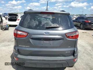 2021 Ford EcoSport SE z VIN MAJ6S3GLXMC400244, wystawiony jako Copart lot #73909434 z przebiegiem 41 758 mil mil oraz Nie do naprawy • Non repairable. Historia ofert i sprzedaży dostępna na DreamBid. Obrazek 6.