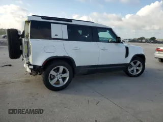 2023 Land Rover Defender S with VIN SALEJ7EXXP2124527, listed as a Copart auction lot 64578725 with 33,816 mi miles and Salvage title. Bid and sale history available at DreamBid. Image 3.