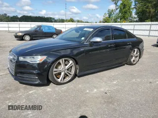2016 Audi S6 Prestige with VIN WAUH2AFC7GN020731, listed as a Copart auction lot 74102584 with 141,282 mi miles and Salvage Title. Bid and sale history available at carsss.com. Image 1.