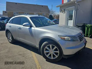 2006 Infiniti FX35 with VIN JNRAS08W96X206490, listed as a Copart auction lot 51626615 with 132,711 mi miles and Clean Title. Bid and sale history available at carsss.com. Image 1.