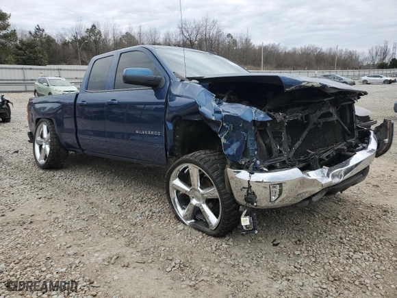 2016 Chevrolet Silverado 1500 LT with VIN 1GCVKREC2GZ266438, listed as a Copart auction lot 47468055 with 153,376 mi miles and Salvage Title. Bid and sale history available at carsss.com. Image 4.