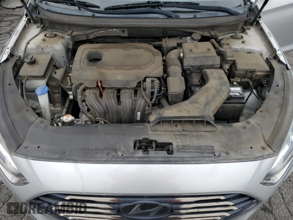 2019 Hyundai Sonata SE with VIN 5NPE24AF3KH752663, listed as a Copart auction lot 53132025 with 89,299 mi miles and Salvage Title. Bid and sale history available at carsss.com. Image 11.