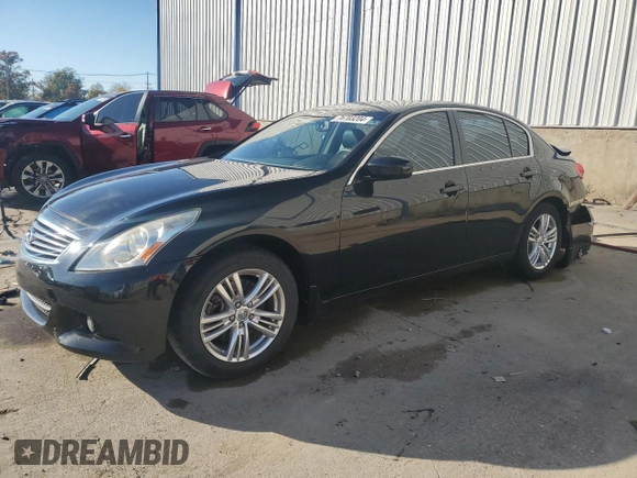 2011 Infiniti G25 x with VIN JN1DV6AR0BM451415, listed as a Copart auction lot 76703204 with 101,180 mi miles and Non Repairable. Bid and sale history available at DreamBid. Image 1.