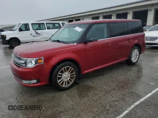 2013 Ford Flex SEL with VIN 2FMGK5C85DBD10846, listed as a Copart auction lot 51820705 with 166,433 mi miles and Salvage Title. Bid and sale history available at carsss.com. Image 1.