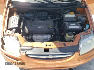 2006 Chevrolet Aveo LT with VIN KL1TG66636B667625, listed as a Copart auction lot 53377665 with 141,633 mi miles and Salvage title. Bid and sale history available at DreamBid. Image 11.