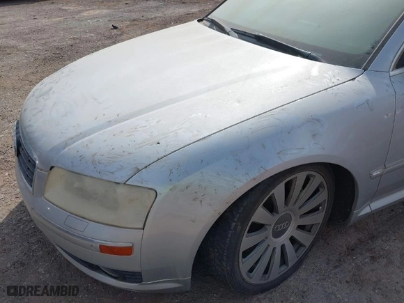 2004 Audi A8 L with VIN WAUML44E14N022813, listed as a IAAI auction lot 41849723 with 1 mi miles. Bid and sale history available at carsss.com. Image 6.