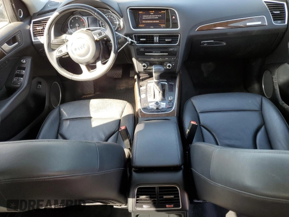 2016 Audi Q5 Premium Plus with VIN WA1CVAFP9GA049429, listed as a Copart auction lot 61677225 with 43,313 mi miles and Salvage title. Bid and sale history available at DreamBid. Image 8.