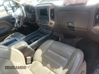 2015 GMC Sierra 2500HD available WiFi Denali with VIN 1GT120E87FF623120, listed as a Copart auction lot 44894325 with 0 mi miles and Salvage Title. Bid and sale history available at carsss.com. Image 8.