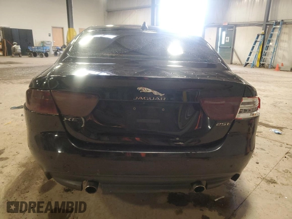 2017 Jaguar XE 25t with VIN SAJAR4BG6HA947076, listed as a Copart auction lot 87426344 with Not Provided miles and Salvage Title. Bid and sale history available at DreamBid. Image 6.