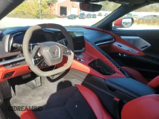 2021 Chevrolet Corvette 3LT with VIN 1G1YC2D4XM5108100, listed as a Copart auction lot 77981514 with 2,415 mi miles and Salvage Title. Bid and sale history available at carsss.com. Image 8.