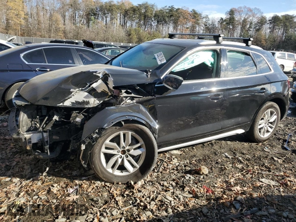 2022 Audi Q5 S line Premium with VIN WA1GAAFY4N2049173, listed as a Copart auction lot 83505184 with 0 mi miles and Salvage Title. Bid and sale history available at carsss.com. Image 1.