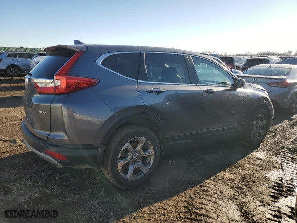 2018 Honda CR-V EX with VIN 2HKRW2H58JH681661, listed as a Copart auction lot 50220165 with 80,175 mi miles and Salvage Title. Bid and sale history available at carsss.com. Image 3.