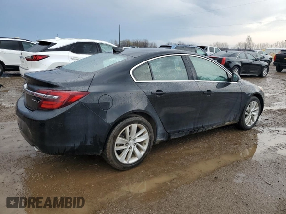 2015 Buick Regal with VIN 2G4GK5EX0F9127191, listed as a Copart auction lot 53534695 with 169,183 mi miles and Clean Title. Bid and sale history available at carsss.com. Image 3.
