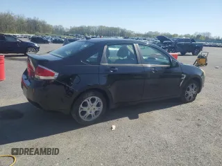 2008 Ford Focus SE with VIN 1FAHP35N38W288938, listed as a Copart auction lot 54847375 with 205,580 mi miles and Salvage Title. Bid and sale history available at DreamBid. Image 3.