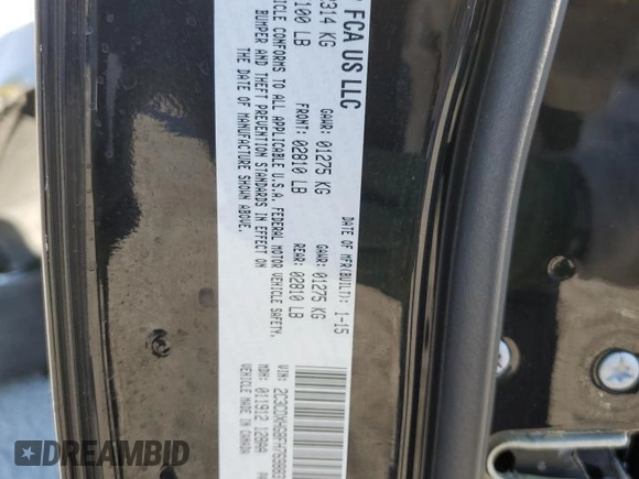 2015 Dodge Charger SXT with VIN 2C3CDXHG8FH769883, listed as a Copart auction lot 87723825 with 81,859 mi miles and Salvage Title. Bid and sale history available at DreamBid. Image 14.