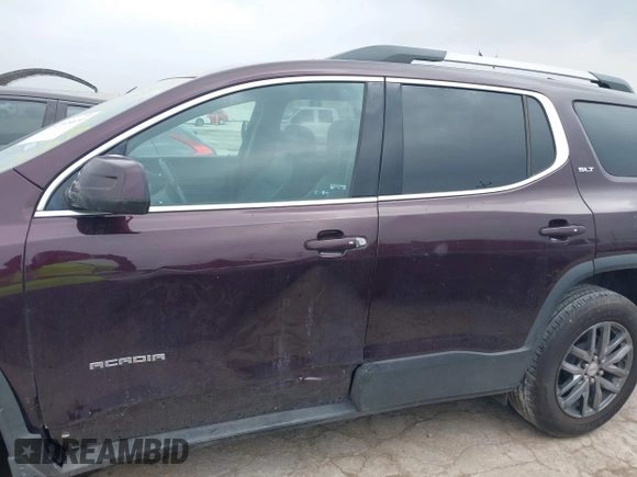 2018 GMC Acadia SLT with VIN 1GKKNMLS6JZ103441, listed as a IAAI auction lot 42145619 with 151,698 mi miles and . Bid and sale history available at DreamBid. Image 14.