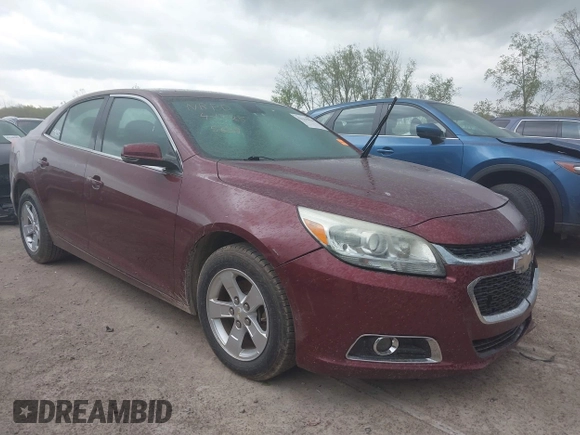 2015 Chevrolet Malibu LT with VIN 1G11C5SL3FF190875, listed as a IAAI auction lot 42165818 with 185,808 mi miles and . Bid and sale history available at DreamBid. Image 1.