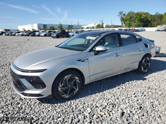 2024 Hyundai Sonata SEL with VIN KMHL14JA9RA416866, listed as a Copart auction lot 49772265 with 5,099 mi miles and Salvage Title. Bid and sale history available at carsss.com. Image 1.