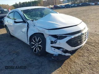 2020 Chevrolet Malibu RS with VIN 1G1ZG5ST1LF147736, listed as a IAAI auction lot 41723368 with 87,635 mi miles and . Bid and sale history available at DreamBid. Image 1.