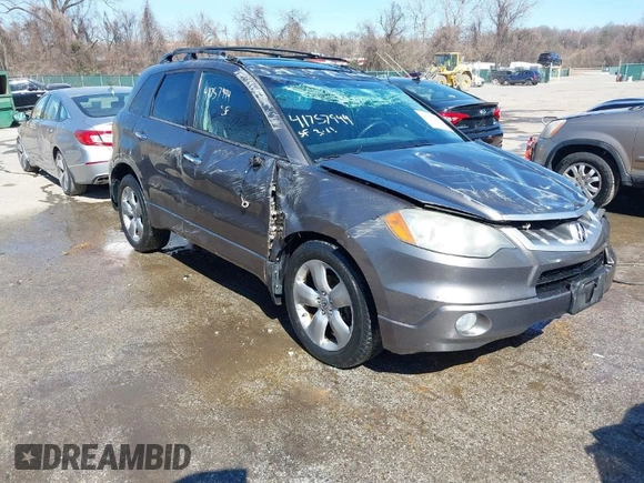 2007 Acura RDX Tech Pkg with VIN 5J8TB18577A022306, listed as a IAAI auction lot 41757944 with 257,203 mi miles. Bid and sale history available at carsss.com. Image 1.