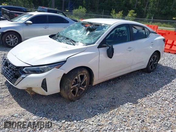 2024 Nissan Sentra SV with VIN 3N1AB8CV2RY373597, listed as a IAAI auction lot 42691212 with Not provided miles and . Bid and sale history available at DreamBid. Image 16.