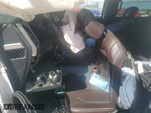 2017 Ford F-150 XL with VIN 1FTEW1EF9HFC50384, listed as a Copart auction lot 85538764 with Not provided miles and Salvage title. Bid and sale history available at DreamBid. Image 7.