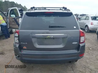 2016 Jeep Compass Latitude with VIN 1C4NJDEB4GD687300, listed as a IAAI auction lot 41800186 with 169,374 mi miles. Bid and sale history available at carsss.com. Image 16.