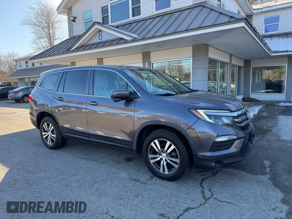 2017 Honda Pilot EX with VIN 5FNYF6H32HB005734, listed as a Copart auction lot 43256325 with 192,849 mi miles and Clean Title. Bid and sale history available at DreamBid. Image 1.