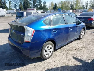 2011 Toyota Prius I with VIN JTDKN3DU9B5325258, listed as a IAAI auction lot 42035913 with 215,429 mi miles. Bid and sale history available at carsss.com. Image 4.