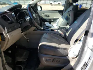 2017 Kia Sedona LX with VIN KNDMB5C11H6240857, listed as a Copart auction lot 50376625 with 218,161 mi miles and Salvage Title. Bid and sale history available at DreamBid. Image 7.