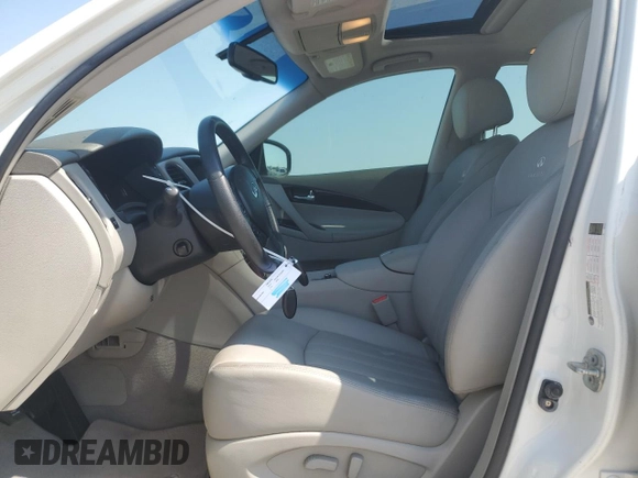 2010 Infiniti EX Journey with VIN JN1AJ0HP4AM701138, listed as a Copart auction lot 66234234 with 80,156 mi miles and Salvage Title. Bid and sale history available at carsss.com. Image 7.