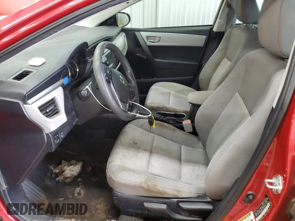 2014 Toyota Corolla L with VIN 2T1BURHE3EC083082, listed as a Copart auction lot 61215125 with 184,393 mi miles and Clean title. Bid and sale history available at DreamBid. Image 7.