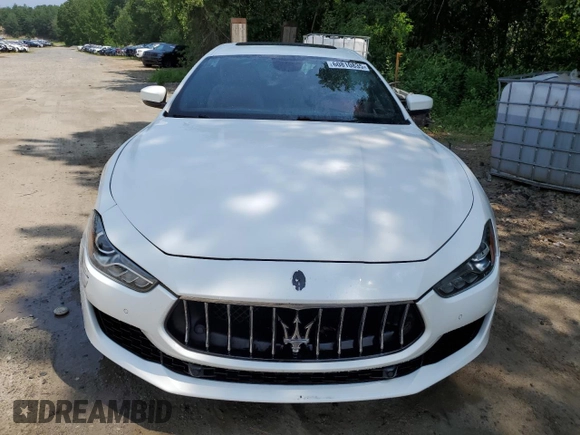 2018 Maserati Ghibli с VIN ZAM57XSA3J1296624, выставлен на аукционе Copart как лот 60810835 с пробегом 62 582 миль миль и Чистый • Clean title. История ставок и продаж доступна на DreamBid. Изображение 5.