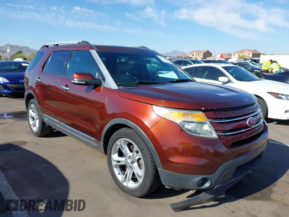 2015 Ford Explorer Limited z VIN 1FM5K7F83FGB74503, wystawiony jako IAAI lot #42179229 z przebiegiem 168 246 mil mil oraz . Historia ofert i sprzedaży dostępna na DreamBid. Obrazek 1.